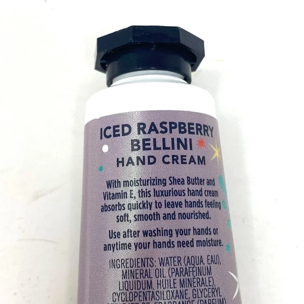 Bath & Body Works Peace Shea Butter Hand Cream Iced Raspberry Bellini 1Fl Oz